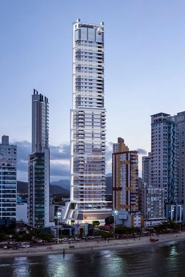 Tonino Lamborghini Residences Located in Barra Sul, Balneário Camboriú (SC) Brazil,