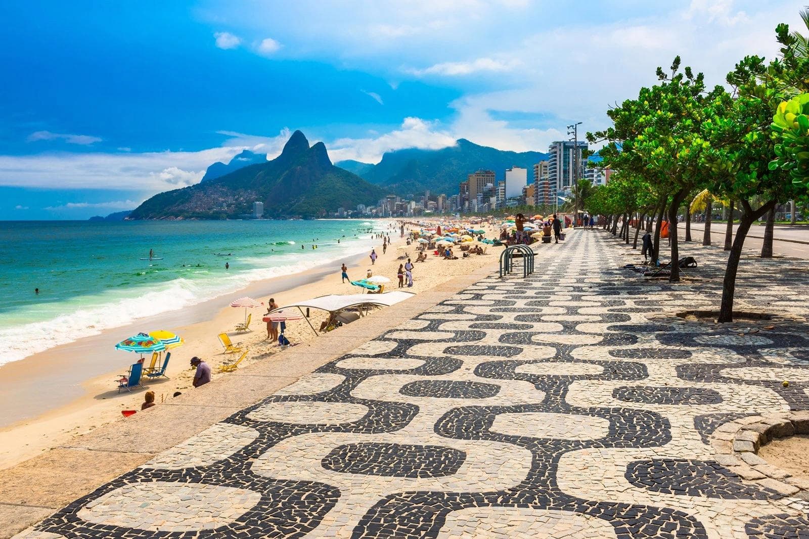 Ipanema Beach Rio de Janeiro Brazil