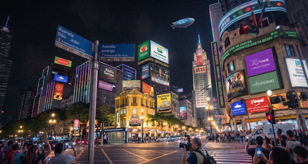 São Paulo Will Gain Its Own 'Times Square' in 2026