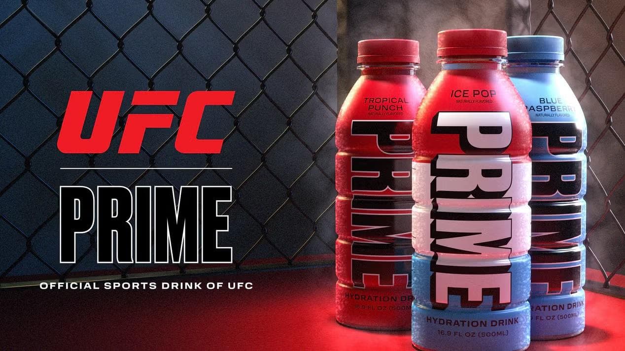 Prime Hydration - Beverages UFC Banner